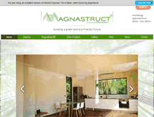 Tablet Screenshot of magnastruct.co.za